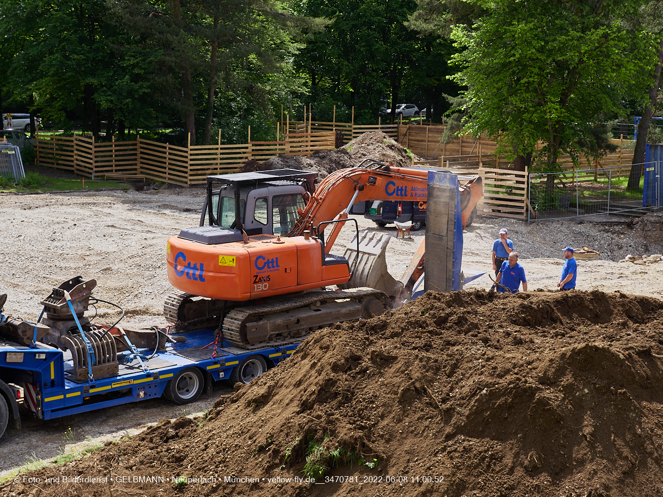 08.06.2022 - Baustelle zur Mütterberatung und Haus für Kinder